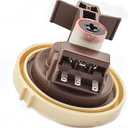 DC96-01703B Water Level Pressure Switch Assembly Sensor Pressure, Push Button, Automatic, Brown