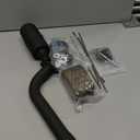 YOXUFA Exhaust Header Pipe Muffler Replacement for Predator 212 196cc 224cc 6.5hp Coleman CT200U CT200U-EX BT200X Baja Warrior MB200 GX160 GX200 Hammerhead Mini Bike Go Kart Part with Heat Shield Tape (black)