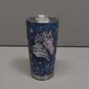 Wassmin Horse Tumbler Horse Gifts For Women Girl Horses Cup 20oz Jewelry Drawings Stainless Steel Insulated Coffee Travel Mug Cup Tumblers Equestrian Gifts For Birthday Christmas