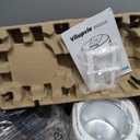 Ice Cream Maker, 1.5-Qt Ice Cream Machine and Frozen Yogurt Machine, 1.5-Qt Insulated Freezer Bowl, LCD Screen and Timer, Quick Results, Easy to Operate and Clean