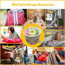 32 Donut Soy Scented Wax Melts Wax Cubes Strong Scent for Warmers Non Toxic Candle Melts Apple Cinnamon Vanilla Jasmine Cucumber