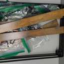 EsLuker.ly Mug Holder Hanger Rack Wall Mounted Wooden 3 Pack Coffee Cup Storage Organizer Display Shelf with 24 Movable Plastic Hooks, Ideal for Mug Collectors