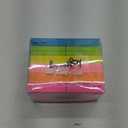 (24 Pads) Sticky Notes 3x3 in 100 Sheets/Pad, Self-Sticky Note Pads, 6 Bright Colors Super Sticky Pads - Easy to Post for School, Office Supplies, Desk Accessories (Multi-colored)