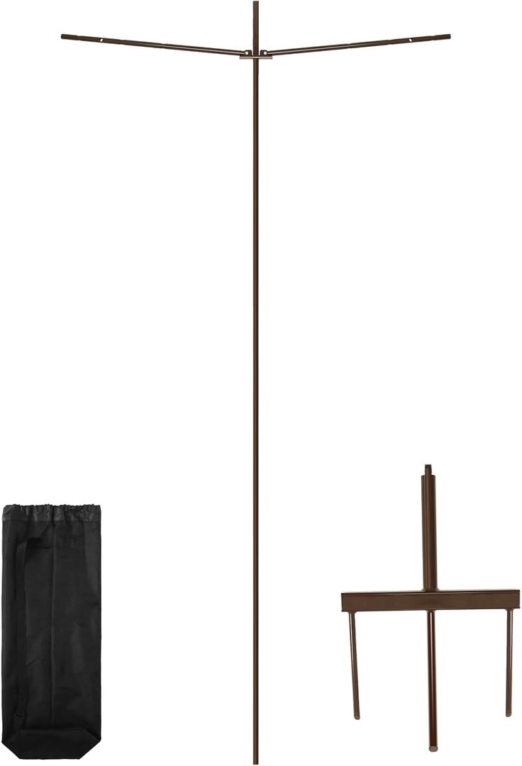 Dove Tree Mounting Pole, 8.9ft Outdoor Dove Hunting Stand Works with Dove Decoys, Dove Hunting Tree Stand Accessories with Carrying Bag(Dove Decoy not Included)