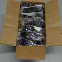 12 PCS Hat Brim Bender  Adjustable Baseball Cap Curving Band with Adhesive Pads  Durable ABS Plastic Hat Shaper for Perfect Brim Curve (Black)