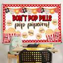 64 Pcs Red Ribbon Week Bulletin Board Anti Drug Awareness Bulletin Board Classroom Decoration Say No to Drugs for School Classroom Charity Event Party Supplies Chalkboard Wall Decor