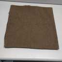 MIULEE 18x18 Inch Decorative Pillow Covers for Couch Bed Set of 2 Textured Boucle Neutral Throw Pillow Covers Dark Brown Accent Solid Vintage Pillowcases Sofa Living Room Home Decor