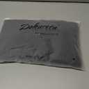 Dokuritu Cardigans for Women Long Sleeve Crew Neck Lightweight Button Down Fall Knit Sweater Cardigan Y2k Open Front Top (Black, S)