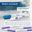 Clearblue Advanced Digital Ovulation Test Kit, 16 Count