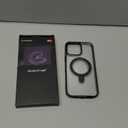 CASEKOO Ultra Magnetic for iPhone 16 Pro Max Case with Invisible Stand [Compatible with MagSafe] [16FT Military-Grade Protection] Phone Grip Transparent Slim 16 Pro Max Cover 6.9'', Clear