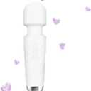 Upgraded Back Muscle Massager - Multiple Speeds and Modes Powerful and Portable Mini Massager to Relieve Aches and Pains (White)