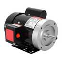VEVOR 3/4HP Electric Motor 1725 RPM, AC 115V/230V, 56C Frame, Air Compressor Motor Single Phase, 5/8" Keyed Shaft, CW/CCW Rotation for Agricultural Machinery and General Equipment