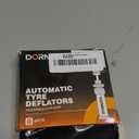 DORNATA Adjustable Tire Deflator Auto-Stop (10-40 PSI) Offroad Accessories Valve Stem kit 4x4 Tyre Air Down Tool for Truck, Pickup, Motorcycle,Jeep etc.(Black)