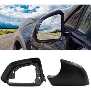 Jaronx Compatible with Tesla Model Y Mirror Bottom Cover & Housing Frame 2020-2025, Left Driver Side Rearview Mirror Cover Bracket Lower Base & Frame Housing Replacement for Tesla Model Y
