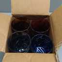 US Acrylic Optix Plastic Reusable Drinking Glasses (Set of 16) 14oz Rocks & 20oz Water Cups in Jewel Tone Colors | BPA-Free Tumblers, Made in USA | Top-Rack Dishwasher Safe