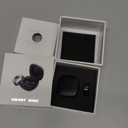 Smart Rings, Fitness Tracker Ring, Heart Rate, Blood Oxygen, Stress, Step Tracker, Sleep Monitoring, Air Gestures, No Subscription Fee, IP68 Waterproof for iPhone&Android (Black, #11)