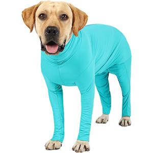 Dog Onesie After Surgery Recovery Suit for Small Miedium Large Female Male Neuter Dogs Pet Surgical Anxiety Body Suits Claming Pajamas L