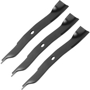 Belleone K5619-34330 K5619-34350 Heavy Duty Blades, Compatible with KU BOTA ZD221 ZG227 Fits for 54" Mower Deck, Replaces K5619-34350, K5619-34330, K5351-99040, 3 Pack