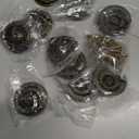 2 Inch Vintage Cup Pull Ring Drawer Pulls,Cabinet Handles for Furniture, Dresser, Cabinet Hardware (Antique Bronze, 10 Pack)