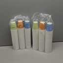 LITOPAK 1200 Pack 5 oz Paper Cups, Colorful Samll Disposable Paper Bathroom Cups for Parties, Travel, and Events