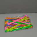 Jetec 48 Pieces Vinyl Plastic Wristband for Events Concerts Carnivals Nightclubs Disposable Wristband for Finger Sucking Prevention, Multi-color(Classic Style)