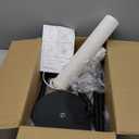 Cordless Floor Lamp for Living Room, with 3 Color Temperature and Pull Cord Switch, 8000mAh Battery Operated Portable Rechargeable Modern Standing Led floor lamp Light for Bedroom Office, Farmhouse (Black)