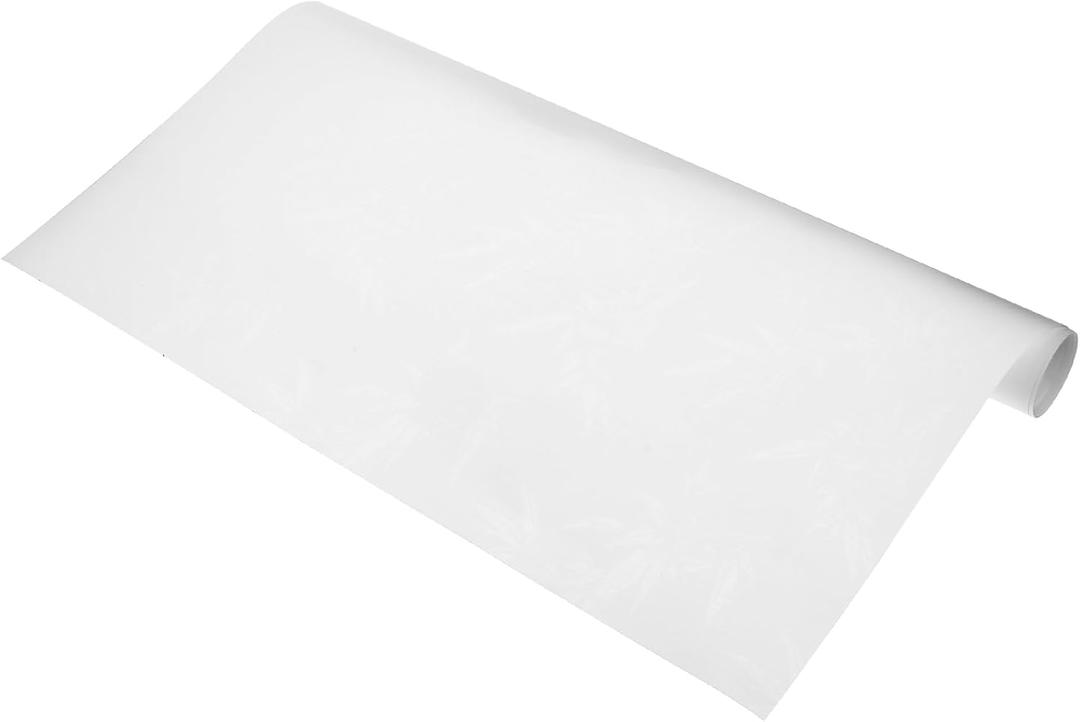 Lamp Shade Material, 1 Roll DIY Adhesive Styrene Sheet Lamp Shade Making Fabric Pre Cut Length DIY Table Lamp Floor Lamp Supplies