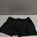 ChinFun Women's Board Shorts Swimswear Bottoms Tankini Swim Bathing Briefs Swimsuit Boardshorts Beach Trunks with Liner (01-original Size-black, S)