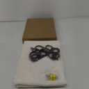 Lecloud Ivory Pinch Pleated Sheer Curtains 84 Inches Long 2 Panels for Bedroom Living Room, Jacquard Textured Farmhouse Window Treatments, Semi Sheer Voile Drapes Hooks Rings Back Tab, 42" W x 84" L