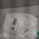 Window Curtains White Sheer Curtains 90 Inches Long 2 Panels Tulle Curtains Window Panels for Bedroom Curtains 2 Panel Sets Rod Pocket Sheer White Curtains for Living Room Kitchen Yard 40 W x 90 L