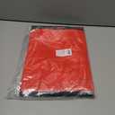 Christmas Gift Wrapping Paper Organizer Storage Bags,Plastic Container for Holiday Supplies & Accessories, Gift Bag Organizer, Under Bed Wrapping Paper Storage (Red)