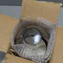 QIYVLOS Toothbrush Holders with Sliding Lid, Rotating 3 Slots Bathroom Organizer Countertop, Tooth Brush Toothpaste Holder Bathroom Counter Stand Sink Organizer Caddy for Vanity Makeup Brushes Holder (White+Transparent Black)