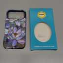 Goodon for iPhone 17 Pro Max Case Cute - Wireless Charging Compatible - Dual-Layer Hard Shell + Silicone Cover - Protective Phone Case with Trendy Designs for Women - Abstract Lotus