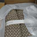 Levtex Home Mills Waffle Queen Bedspread Set (106x106in) with 2 Pillow Shams (26x20in) - Cocoa - Cotton Waffle Queen Size Bedspread Set - Lightweight, Soft, Pre-Washed