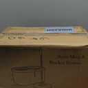 Spin Mop Bucket with Wringer System Extended Mop Handle 61Mop and Bucket for Floors Cleaning with 5 Replacement Head Refill 1 Cleaning Brush Head