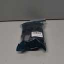 1.5" Square Non Slip Furniture Leg Coasters,16PCS Caster Cups,Rubber Pads Hardwood Floors Protectors for Sofa Bed Piano,Table and Chair Leg Anti Slide Floor Protector.(1 1/2 Black)