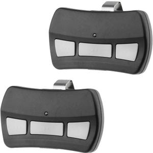 2 Garage Door Remotes for Genie Intellicode (GITR-3, 37517S)