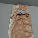 Unnivoll Baby Swaddles for Newborns with Zipper, 100% Cotton Newborn Swaddle Sack, 3 Pack Baby Swaddles 0-3 Months Swaddle Sleep Sack for Newborn Baby Boy Girl Brown Sun