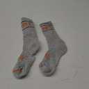 Merrell Men's and Women's Zoned Cushioned Wool Hiking Crew Socks-1 Pair Pack-Breathable Arch Support Medium
