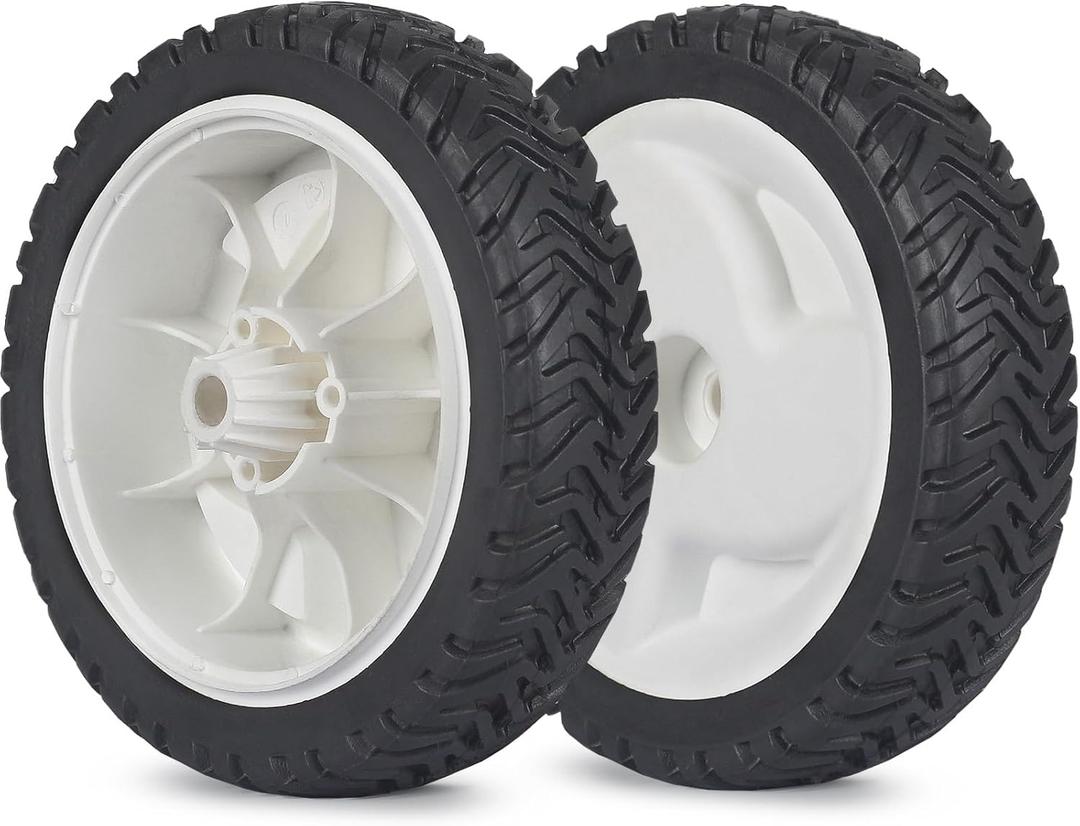 GICOOL 105-1814 14424 205-284 Non-Drive Wheels, 8 Inch Front/Rear Wheels for Toro Lawn Mower, Pack of 2