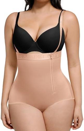 SHAPELLX Shapewear Tummy Control Panty for Women High Waist Body Shaper Waist Trainer Shaper Higher Power Panties large