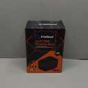 Electric Lunch Box for Adults with Temperature Display 80W Heated Lunch Boxes for Men with 1.8L Stainless Steel Container Electric Lunchbox for Work/Car/Truck-110V/12V/24V(Black)