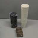 RACETOP 12 oz 50 pack Disposable Paper Coffee Cups with Lids and Sleeves