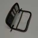 Journal Cover for Field Notes & Moleskine Cahier with YKK Zipper, 3.5"x5.5" Waxed Canvas Notebook Cover with Pen Holder, Water Resistant Travel Planner Cover for Daily Use