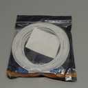 VANDESAIL OS2 LC LC Fiber Patch Cable Armored Uniboot, LC to LC Singlemode Fiber Jumper SMF Optical Patch Cord Cable LC-LC for SFP+ Transceivers 1/10GB 9/125µm LSZH -18M/60FT 1pack