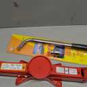 Car Jack Kit 2.5 Ton Floor Jack for Sedan SUV MPV, Tire Changing Kit Compatible with Various Circular Jack Pads (Red)