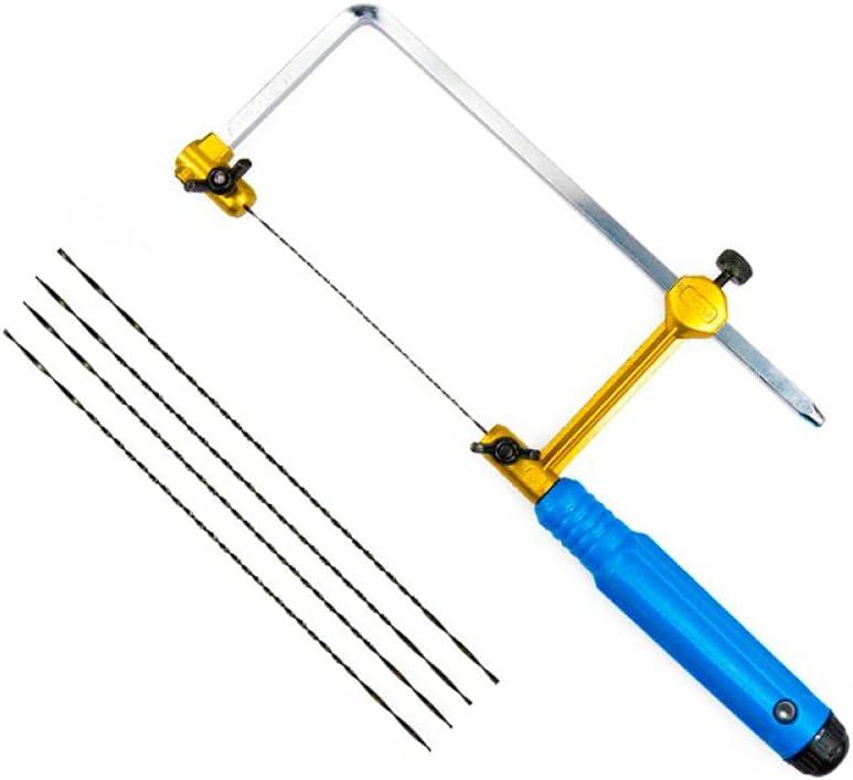 Adjustable Mini Hand Saw U Type Jeweler's Saw Saw Bow for Jewelry DIY Tools Woodwork Craft Tools Hand Tools Set Saw Blade
