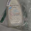 Aveeno Baby Daily Moisture Gentle Body Wash & Shampoo with Oat Extract, 2-in-1 Baby Bath Wash & Hair Shampoo, Tear- & Paraben-Free for Hair & Sensitive Skin, Lightly Scented, 18 fl. oz