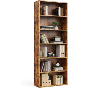 Sweetcrispy Tall Bookshelf, Book Shelf, Storage Organizer Book Shelf