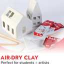 DAS Air-Hardening Modeling Clay, 2.2 Lb. Block, White Color (387500)